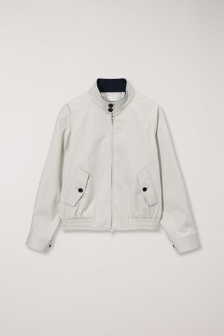 UNISEX MODERN HARRINGTON JACKET CREAM