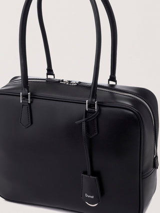 CLASSIC 28 LEATHER BAG BLACK