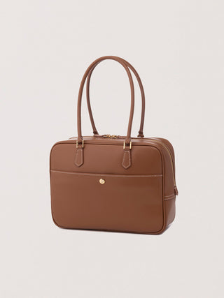 CLASSIC 28 LEATHER BAG TAN