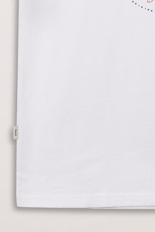 UNISEX CUPID ARCH LOGO T-SHIRT OFF WHITE