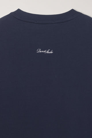 UNISEX VINYL SWEATSHIRT FRENCH NAVY