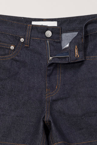 MINI DENIM SHORTS INDIGO BLUE