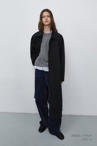 UNISEX HAIRLY SWEATER MELANGE GREY