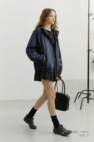PLEATS MINI SKIRT BLACK