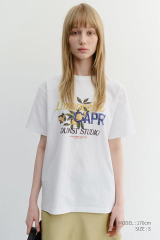 UNISEX LIMONCELLO T-SHIRT OFF WHITE