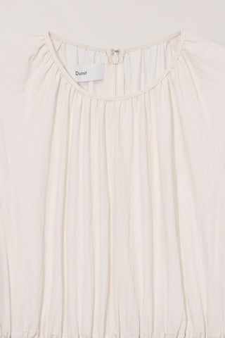 HALF SLEEVE DRESS LIGHT BEIGE