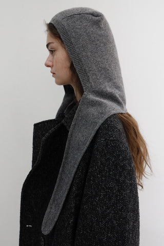 BABUSHKA SCARF MELANGE GREY