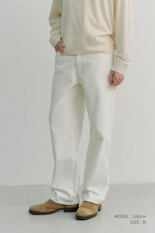 MODERN CARPENTER JEANS CREAM