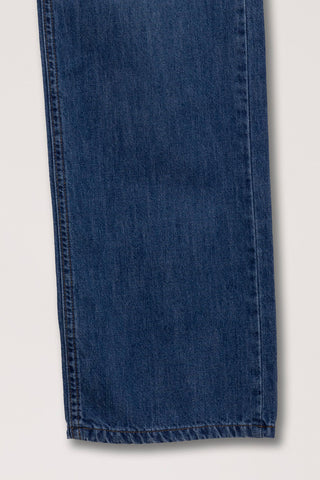 RELAXED SUMMER DENIM PANTS CLASSIC BLUE