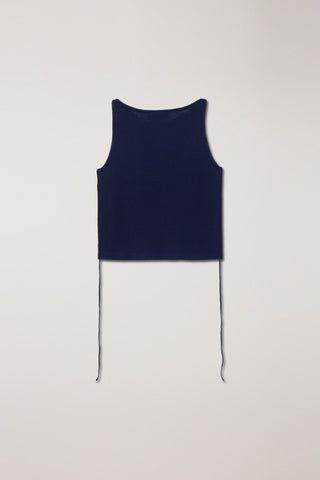 LAYERING KNIT TOP NAVY