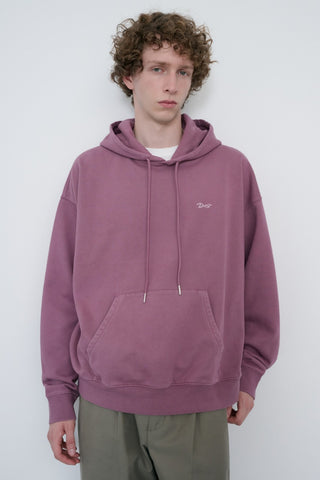 UNISEX GARMENT DYED HOODIE PURPLE