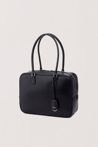 CLASSIC 28 LEATHER BAG BLACK