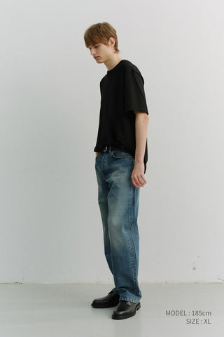 UNISEX LOOSE T-SHIRT BLACK
