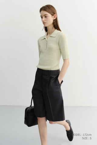 BERMUDA SHORTS CHARCOAL GREY
