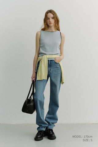 FULL LENGTH SLIM JEANS CLASSIC BLUE