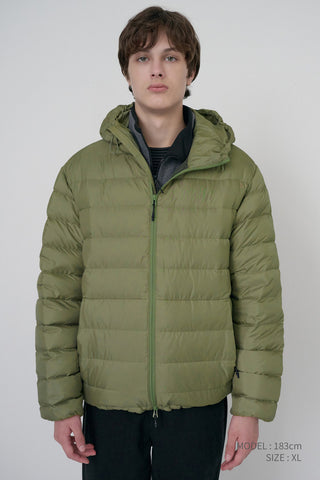 UNISEX LIGHT GOOSE DOWN JACKET OLIVE