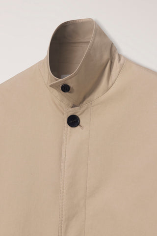 UNISEX REFINED MAC COAT BEIGE
