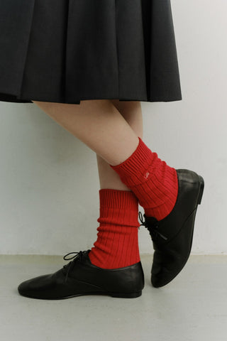 CLASSIC LOGO SOCKS RED