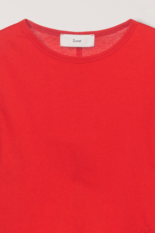 ESSENTIAL CREW-NECK T-SHIRT RED