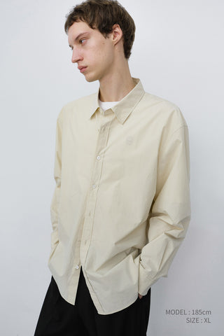 UNISEX REFINED COTTON SHIRT BUTTER