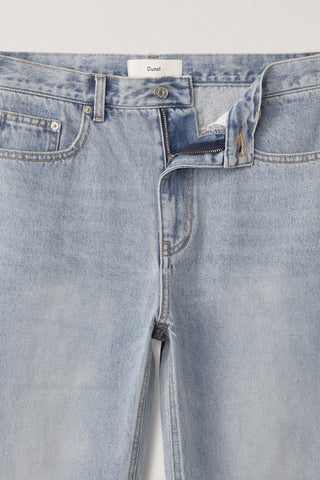 STRAIGHT TAPERED JEANS LIGHT BLUE