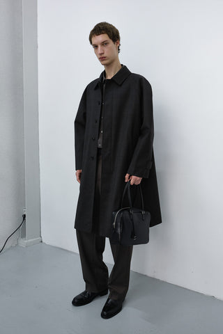 CLASSIC 28 LEATHER BAG BLACK