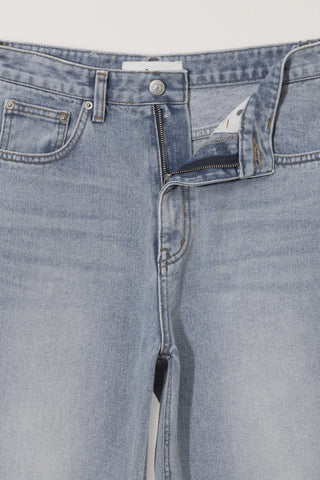 RELAXED WIDE JEANS LIGHT BLUE