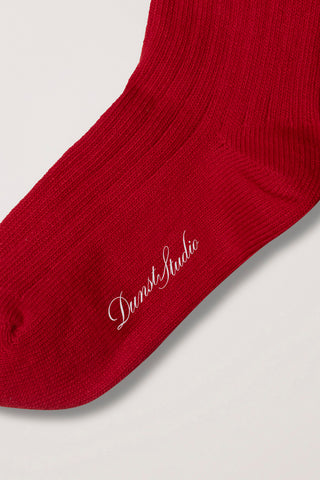 CLASSIC LOGO SOCKS RED
