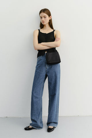 SUMMER STRAIGHT JEANS CLASSIC BLUE