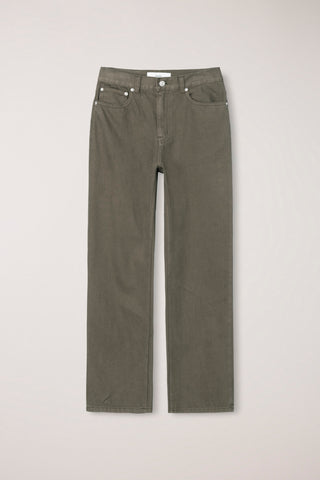 ESSENTIAL STRAIGHT COLORED JEANS BEIGE