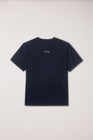 UNISEX CUPID ARCH LOGO T-SHIRT FRENCH NAVY