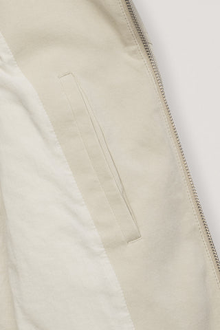 UNISEX COLLARED BLOUSON JACKET SEASALT GREY