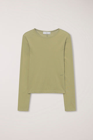 ESSENTIAL CREW-NECK T-SHIRT OLIVE