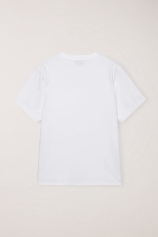 UNISEX MINIMAL LETTERING T-SHIRT OFF WHITE
