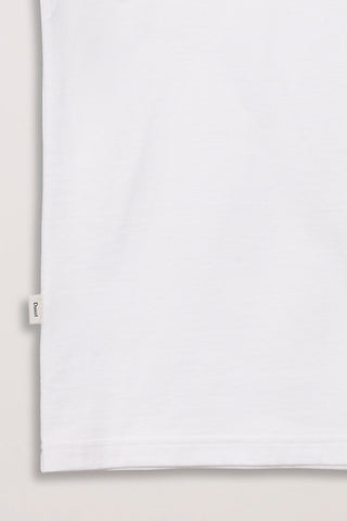 UNISEX APPLIQUE YACHT T-SHIRT OFF WHITE