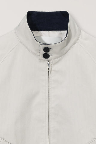 UNISEX MODERN HARRINGTON JACKET CREAM