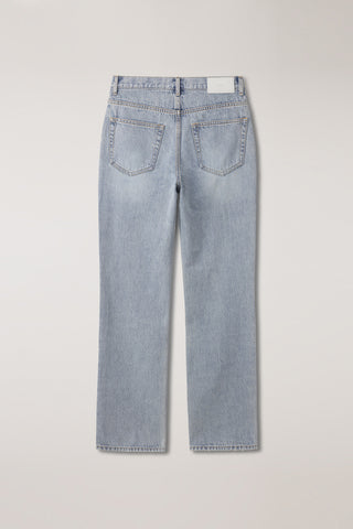 STRAIGHT TAPERED JEANS LIGHT BLUE