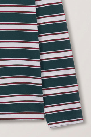 UNISEX STRIPED T-SHIRT GREEN STRIPE