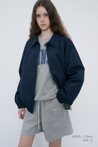 UNISEX ARCH LOGO SWEATSHIRT MELANGE GREY