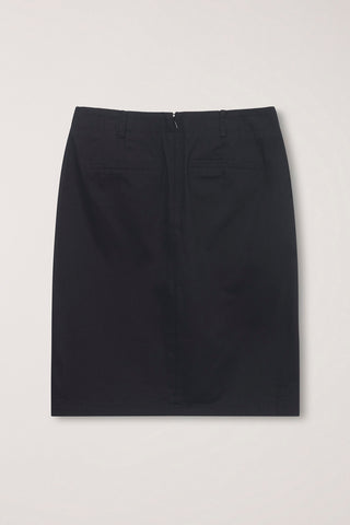 90S MIDI SKIRT BLACK