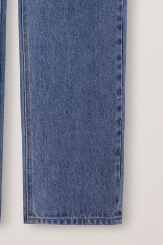 ESSENTIAL CROPPED JEANS LIGHT BLUE