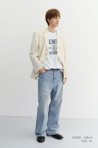 UNISEX CLASSIC LOGO T-SHIRT OFF WHITE