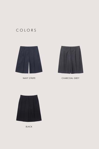 BERMUDA SHORTS NAVY STRIPE