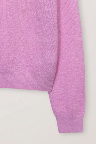 UNISEX HAIRLY SWEATER PALE PINK
