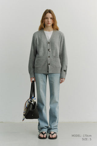 ESSENTIAL SEMI BOOT-CUT JEANS LIGHT BLUE