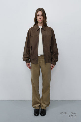 ESSENTIAL STRAIGHT CORDUROY JEANS ETOUPE