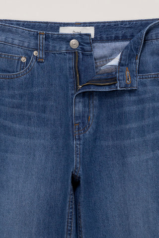 RELAXED SUMMER DENIM PANTS CLASSIC BLUE