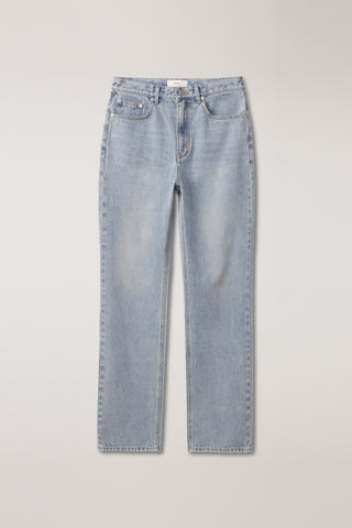 STRAIGHT TAPERED JEANS LIGHT BLUE