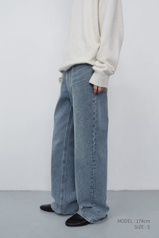 WIDE JEANS LIGHT BLUE