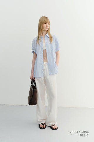 SUMMER STRING PANTS IVORY